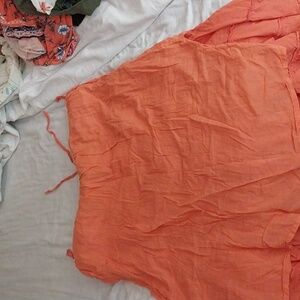 Orange Skirt by peppermint bay